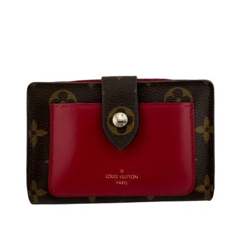Monogram Leather Wallet (Bi-Fold) (Pre-Owned) - Louis Vuitton - Modalova