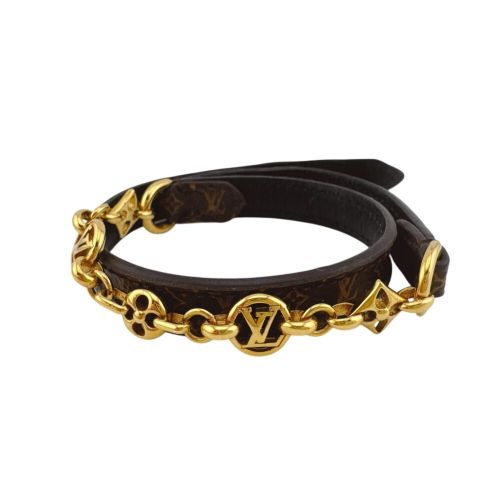 Monogram Leather Bangle (Pre-Owned) - Louis Vuitton - Modalova