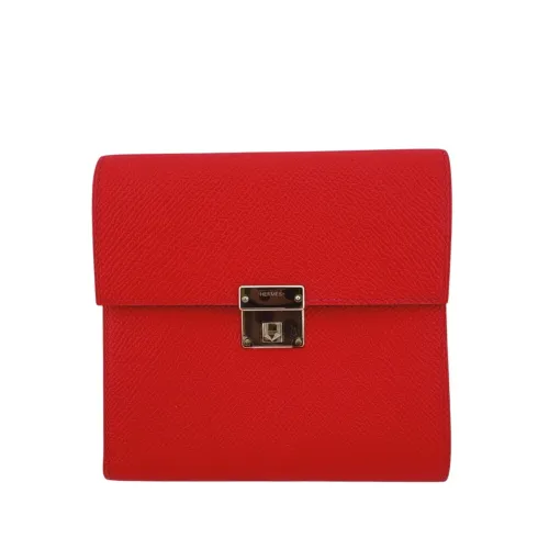 Epsom Leather Wallet (Tri-Fold) (Pre-Owned) - Hermes - Modalova