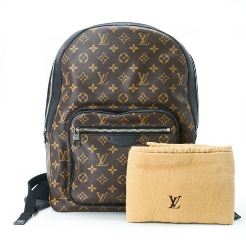 Monogram Macassar Monogram Leather Backpack (Pre-Owned) - Louis Vuitton - Modalova