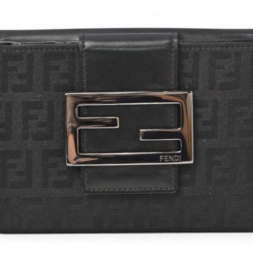 Canvas Wallet (Bi-Fold) (Pre-Owned) - Fendi - Modalova