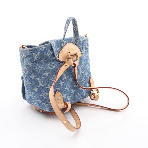 Denim Leather Backpack Handbag (Pre-Owned) - Louis Vuitton - Modalova