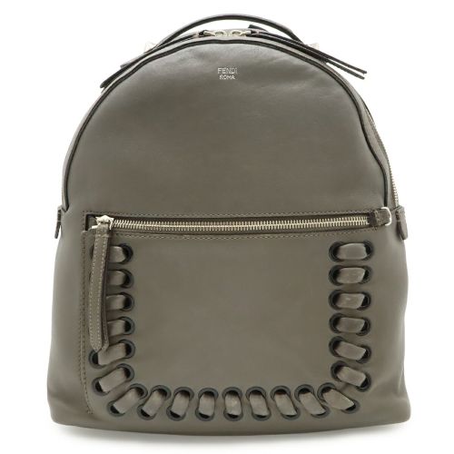 Leather Backpack (Pre-Owned) - Fendi - Modalova