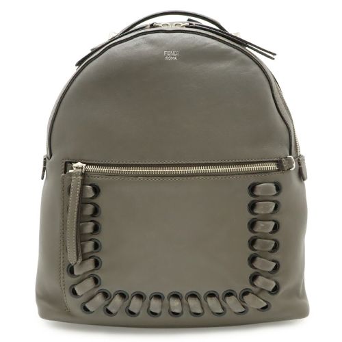 Leather Backpack (Pre-Owned) - Fendi - Modalova