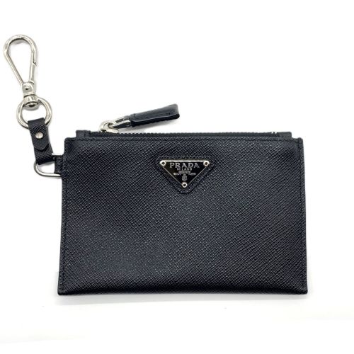 Saffiano Triangle Coin Purse/Coin Case (Pre-Owned) - Prada - Modalova