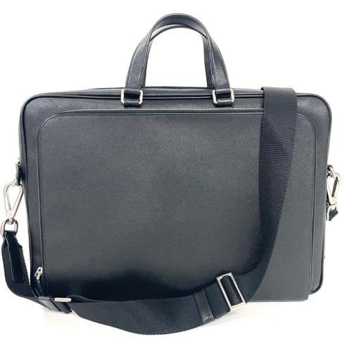 Leather Briefcase (Pre-Owned) - Prada - Modalova