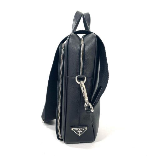 Leather Briefcase (Pre-Owned) - Prada - Modalova