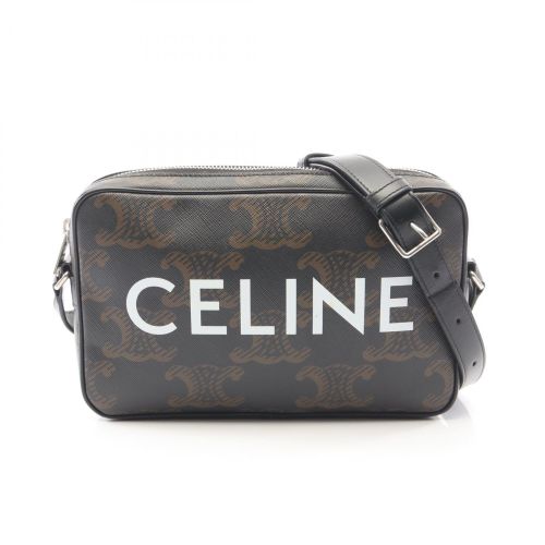 Coated Canvas Messenger Bag Shoulder Bag (Pre-Owned) - Celine - Modalova
