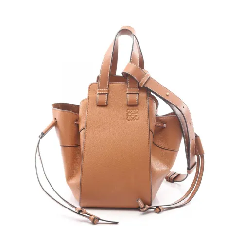 Hammock Leather Handbag (Pre-Owned) - Loewe - Modalova