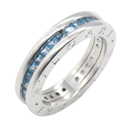White Gold (18K) Band Ring (Pre-Owned) - Bvlgari - Modalova