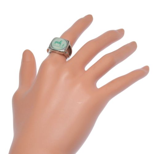 Silver 925 Band Ring (Pre-Owned) - Hermes - Modalova