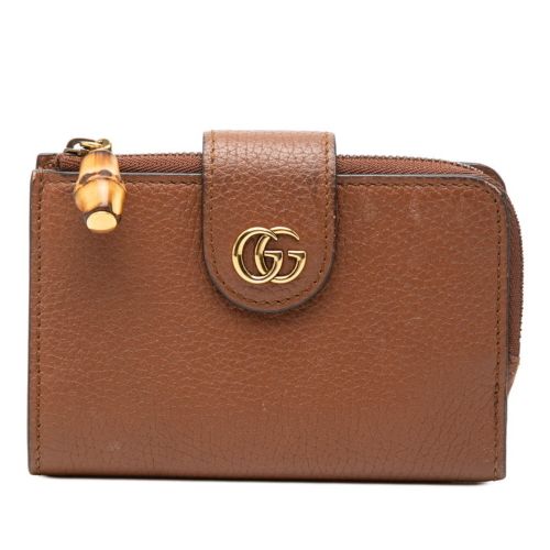 Bamboo Leather Wallet (Bi-Fold) (Pre-Owned) - Gucci - Modalova