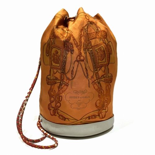 Silk Leather Shoulder Bag (Pre-Owned) - Hermes - Modalova