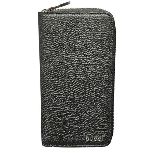 Leather Long Wallet (Bi-Fold) (Pre-Owned) - Gucci - Modalova