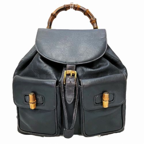 Gucci Black Backpack (Pre-Owned) - Gucci - Modalova