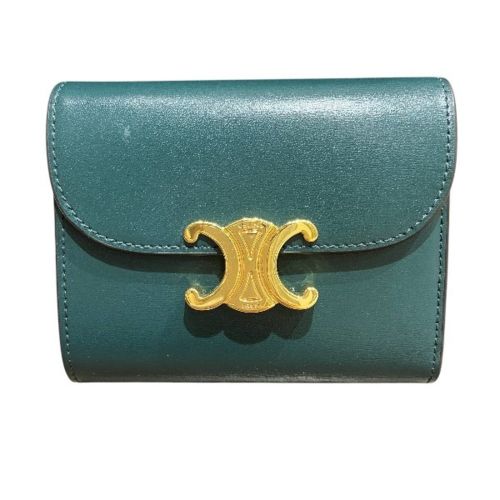 Leather Wallet (Tri-Fold) (Pre-Owned) - Celine - Modalova