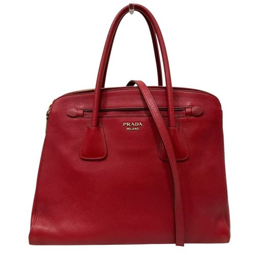 Leather Shoulder Bag (Pre-Owned) - Prada - Modalova