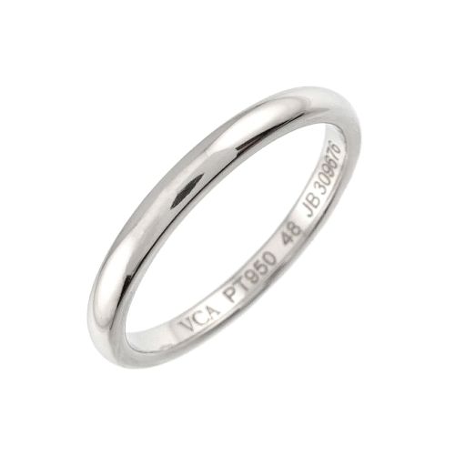 Platinum 950 Band Ring (Pre-Owned) - Van Cleef & Arpels - Modalova