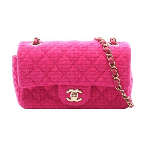 Fabric Leather Handbag Shoulder Bag (Pre-Owned) - Chanel - Modalova