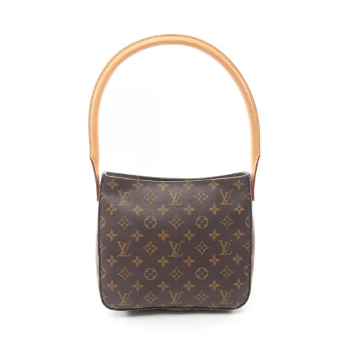 Coated Canvas Handbag Shoulder Bag (Pre-Owned) - Louis Vuitton - Modalova
