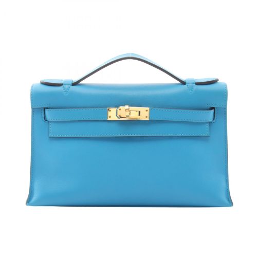 Swift Leather Handbag Pochette (Pre-Owned) - Hermes - Modalova