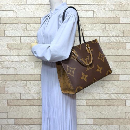 Monogram Reverse Monogram Monogram Reverse Tote Bag (Pre-Owned) - Louis Vuitton - Modalova