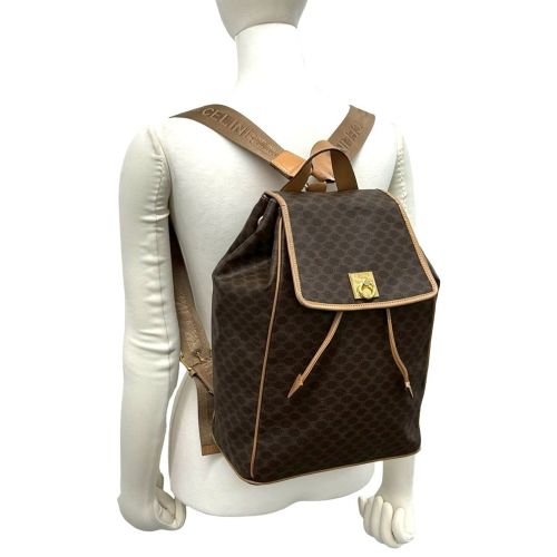 Leather Pvc Backpack (Pre-Owned) - Celine - Modalova