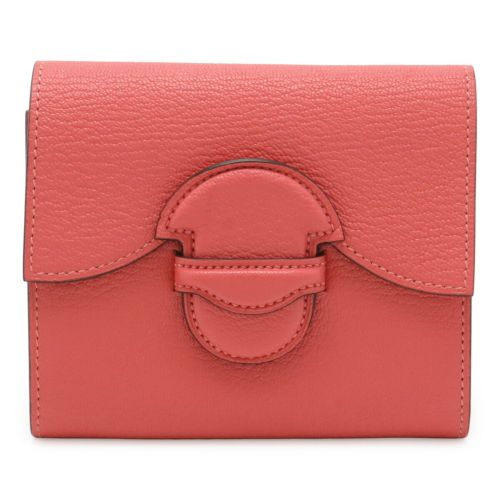 Chevre Leather Wallet (Bi-Fold) (Pre-Owned) - Hermes - Modalova
