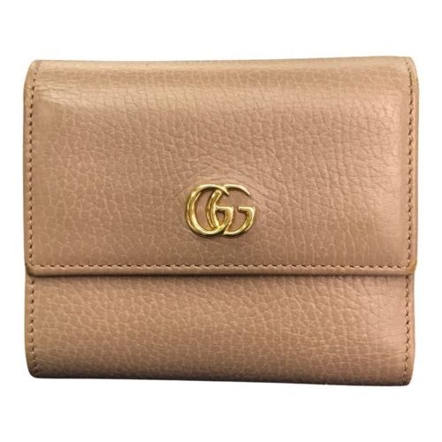 Leather Wallet (Tri-Fold) (Pre-Owned) - Gucci - Modalova