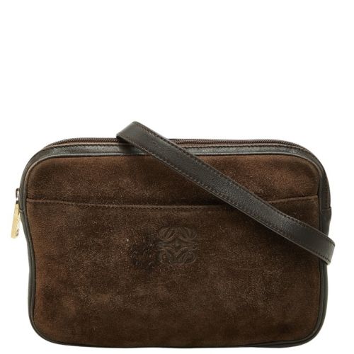 Leather Suede Shoulder Bag (Pre-Owned) - Loewe - Modalova