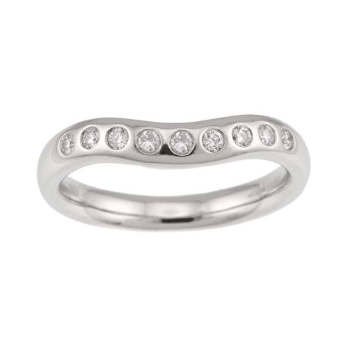 Platinum 900 Band Ring (Pre-Owned) - Tiffany - Modalova