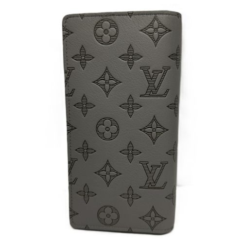 Monogram Shadow Monogram Shadow Long Wallet (Bi-Fold) (Pre-Owned) - Louis Vuitton - Modalova