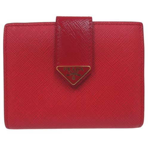 Leather Wallet (Bi-Fold) (Pre-Owned) - Prada - Modalova