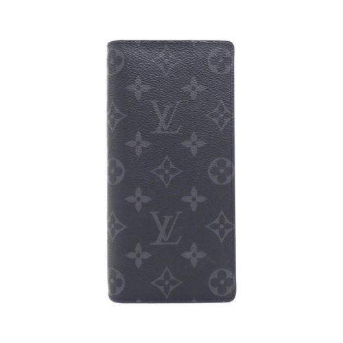 Monogram Eclipse Coated Canvas Long Wallet (Bi-Fold) (Pre-Owned) - Louis Vuitton - Modalova