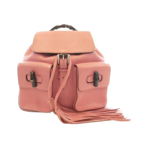 Leather Backpack (Pre-Owned) - Gucci - Modalova