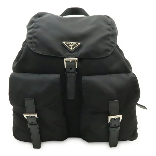 Nylon Leather Backpack (Pre-Owned) - Prada - Modalova