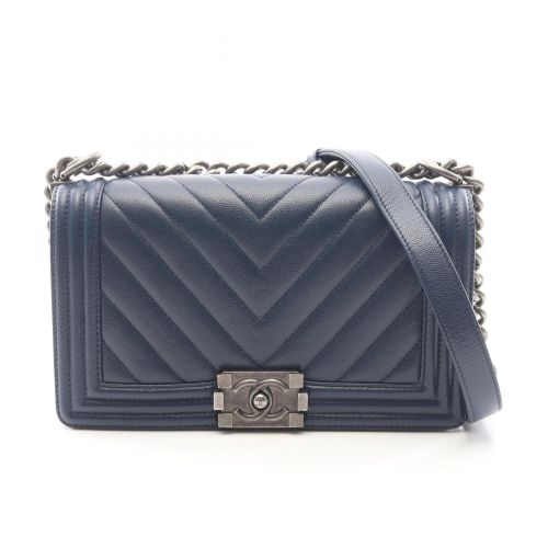 Grained Calfskin Shoulder Bag (Pre-Owned) - Chanel - Modalova