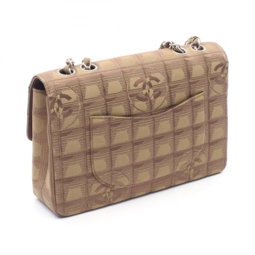 Leather Nylon Canvas Handbag Shoulder Bag (Pre-Owned) - Chanel - Modalova
