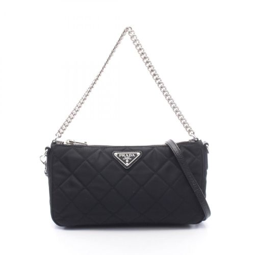 Nylon Leather Handbag Shoulder Bag (Pre-Owned) - Prada - Modalova