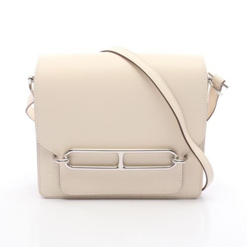 Swift Leather Leather Handbag Shoulder Bag (Pre-Owned) - Hermes - Modalova