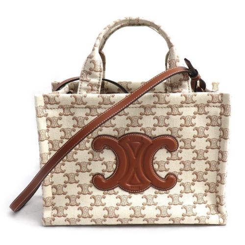 Canvas Leather Shoulder Bag (Pre-Owned) - Celine - Modalova