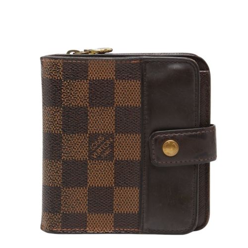 Damier Pvc Leather Wallet (Bi-Fold) (Pre-Owned) - Louis Vuitton - Modalova