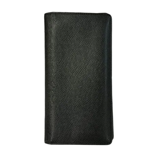 Taiga Leather Long Wallet (Bi-Fold) (Pre-Owned) - Louis Vuitton - Modalova