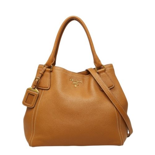 Leather Shoulder Bag Tote Bag (Pre-Owned) - Prada - Modalova