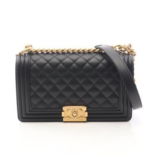 Grained Calfskin Handbag Shoulder Bag (Pre-Owned) - Chanel - Modalova