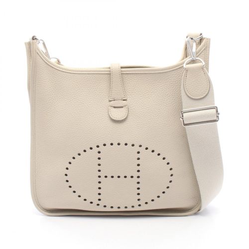 Taurillon Clemence Leather Handbag Shoulder Bag (Pre-Owned) - Hermes - Modalova