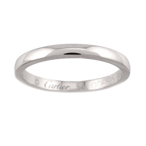 Platinum 950 Band Ring (Pre-Owned) - Cartier - Modalova