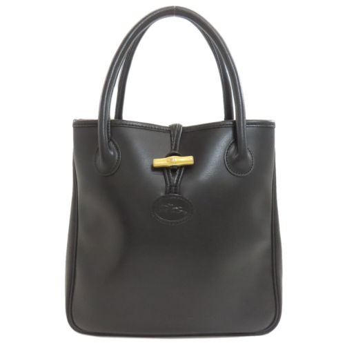 Leather Handbag (Pre-Owned) - Longchamp - Modalova