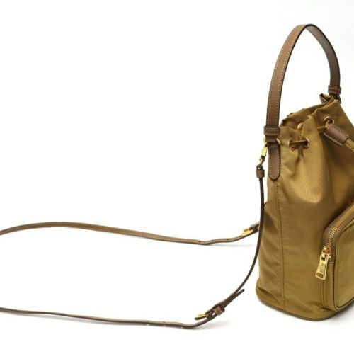 Nylon Leather Shoulder Bag (Pre-Owned) - Prada - Modalova