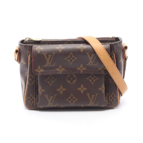 Monogram Pvc Coated Canvas Leather Handbag Shoulder Bag (Pre-Owned) - Louis Vuitton - Modalova